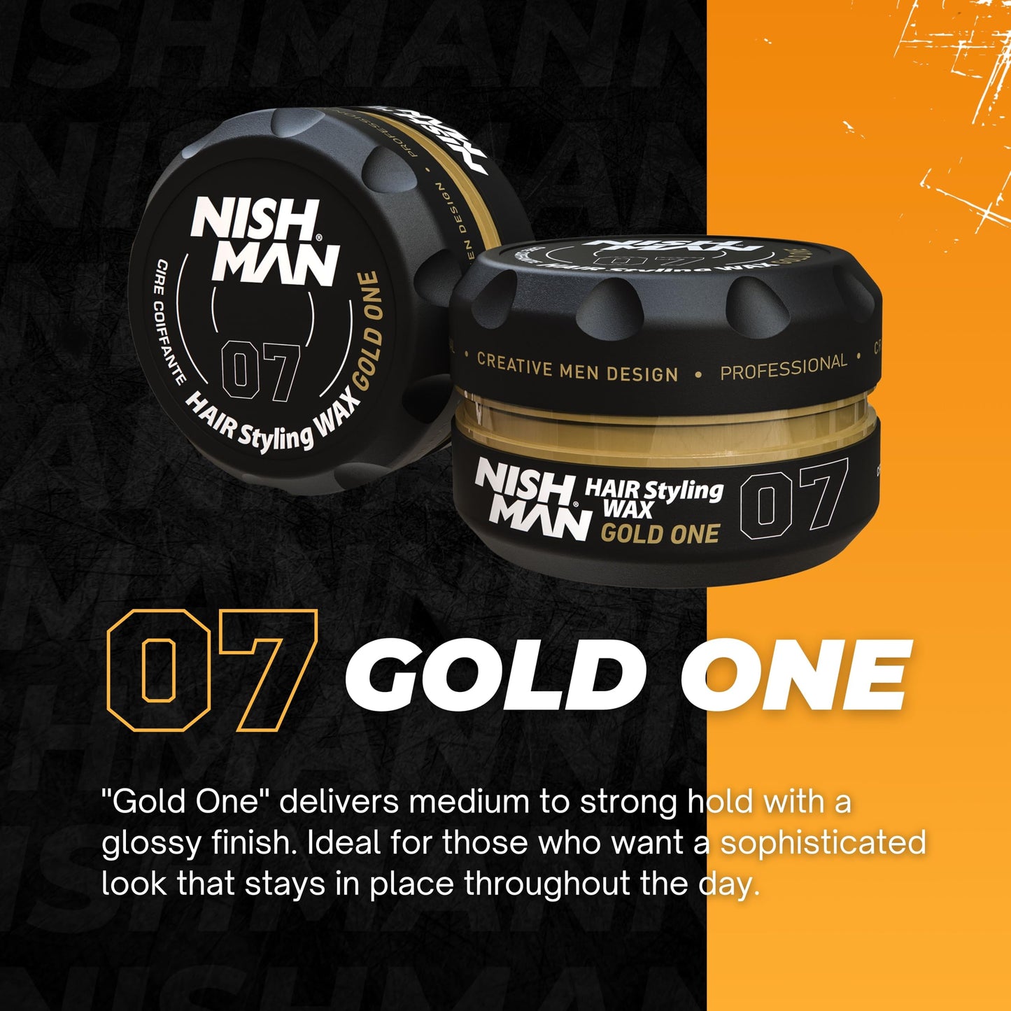 Hair Styling Aqua Wax GOLD ONE